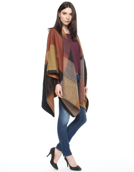 Jendi Winter Wrap Aztec Print