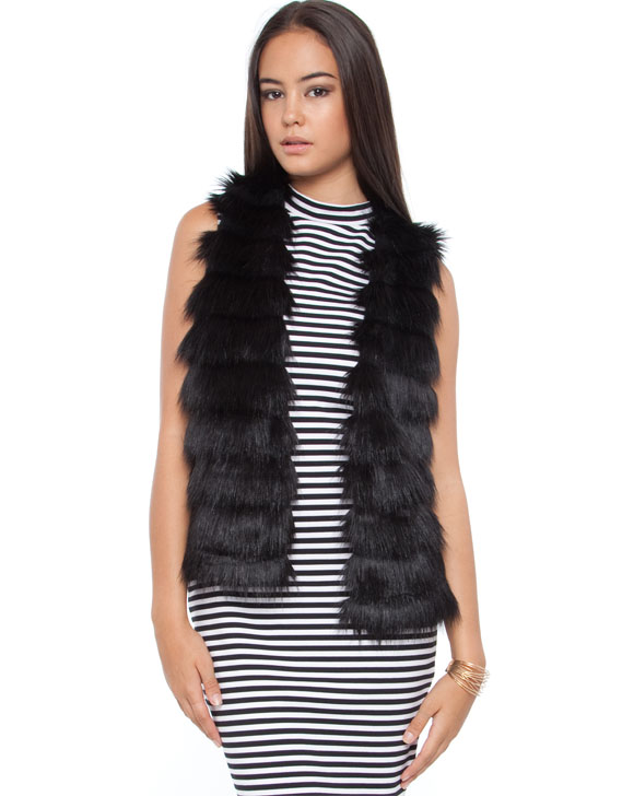 Unreal Fur Faux Real Vest