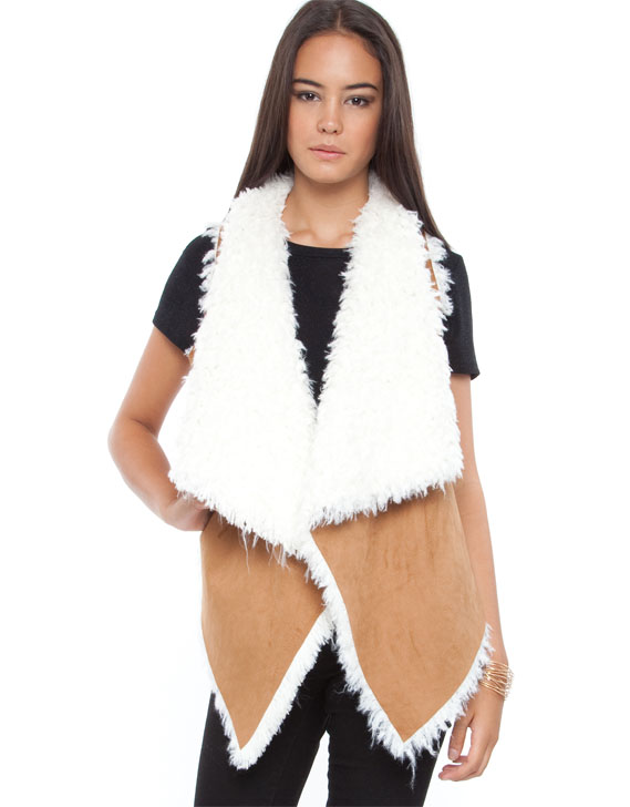 Unreal Fur Fur Enough Reversible Vest