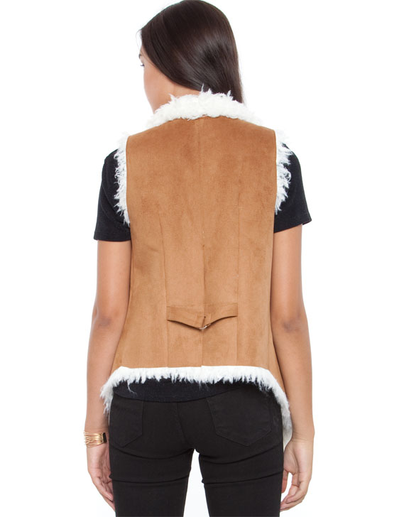 Unreal Fur Fur Enough Reversible Vest