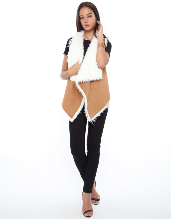 Unreal Fur Fur Enough Reversible Vest