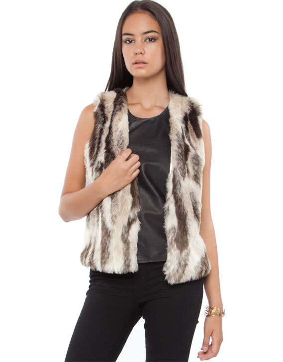 Unreal Fur Go Faux Vest