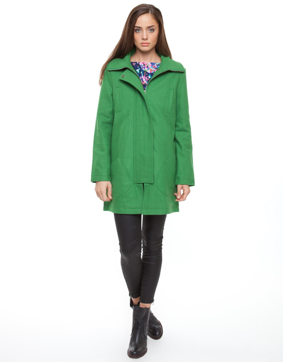 Leonard St Rufus Coat Green