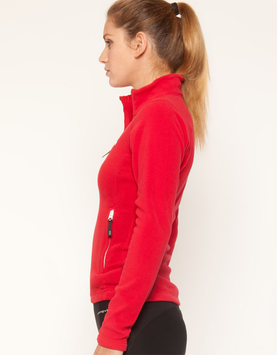 Helly Hansen Women's Daybreaker Full Zip Fleece Red