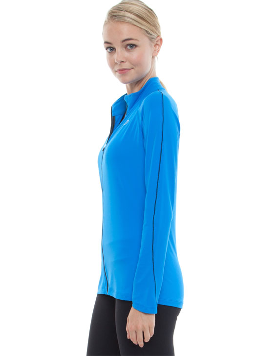 Lorna Jane Maxum Full Zip Through Nu Blue