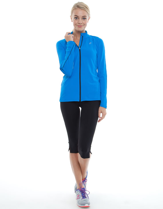 Lorna Jane Maxum Full Zip Through Nu Blue