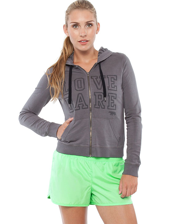 Running Bare Signature Zip Hoodie