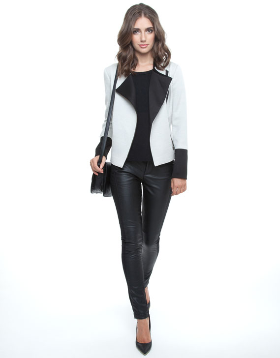 Seduce Textured Asym Jacket