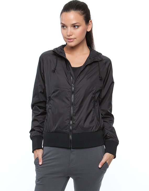 Aere Athletics Slicker Wind Jacket Black