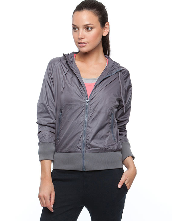 Aere Athletics Slicker Wind Jacket Grey