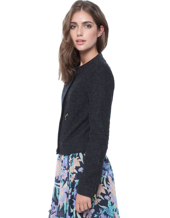 Rodeo Show Milly Cropped Jacket Charcoal