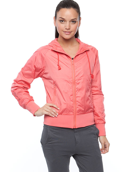 Aere Athletics Slicker Wind Jacket Coral