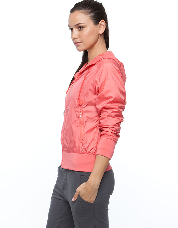 Aere Athletics Slicker Wind Jacket Coral