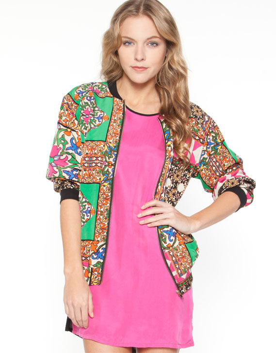 August Street Elissa Jacket Print