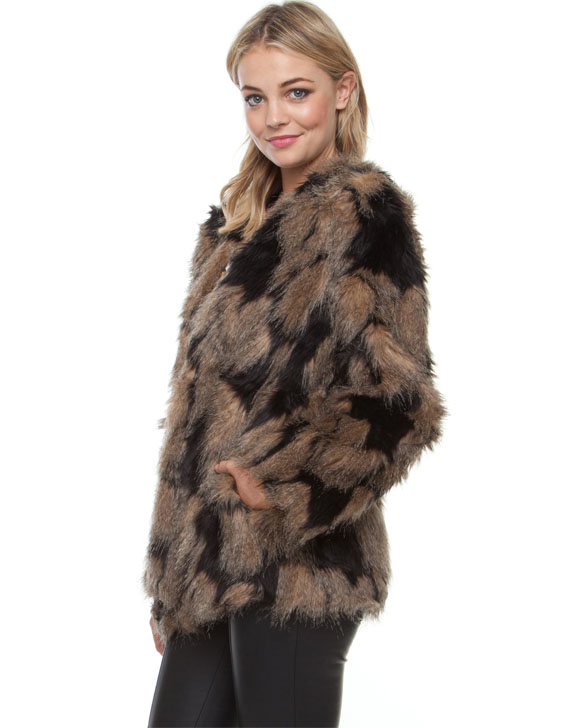 Ladakh Pepe Faux Fur Coat