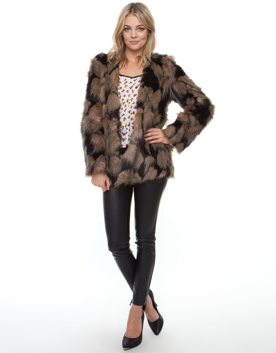 Ladakh Pepe Faux Fur Coat