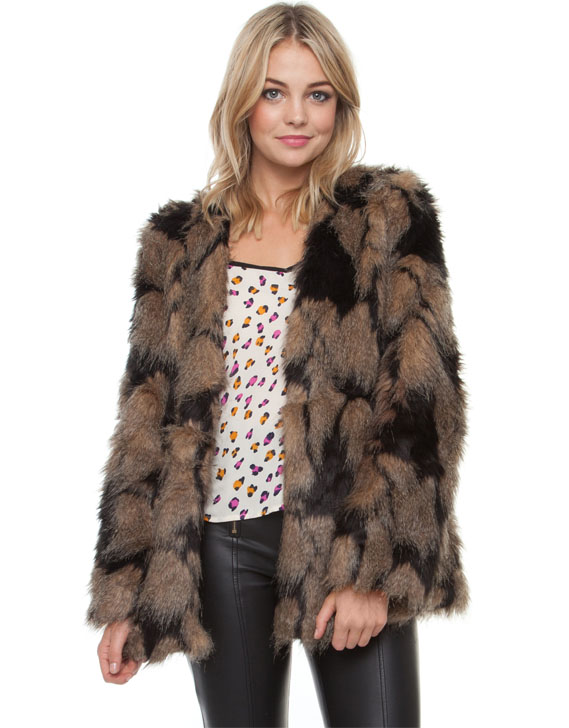 Ladakh Pepe Faux Fur Coat