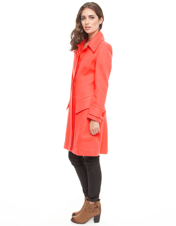 The Art Of War 3 4 Coat Coral