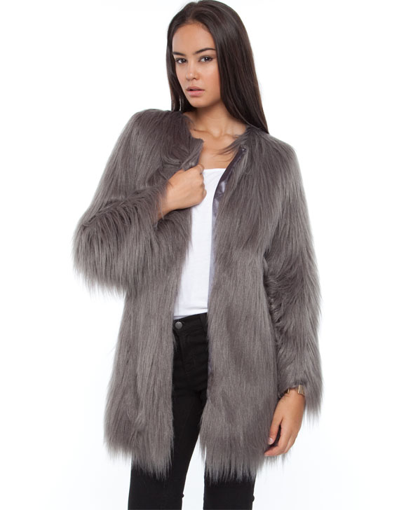 Unreal Fur Wanderlust Coat