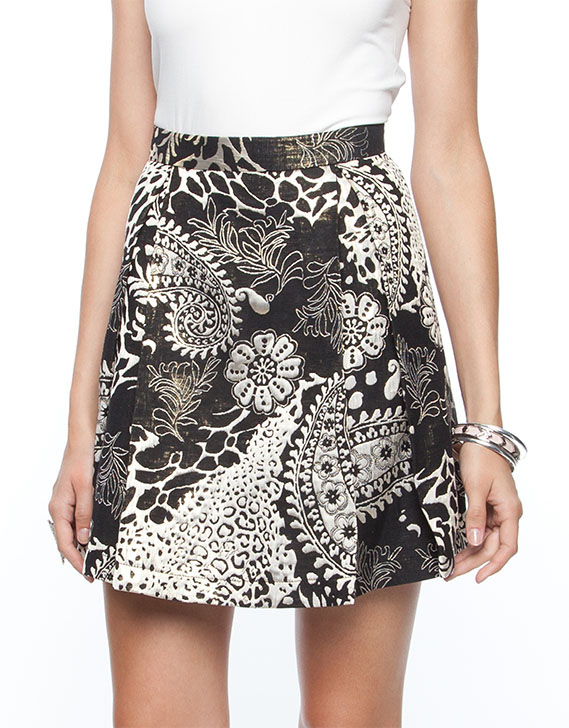 Elliatt Paisley Heart Skirt