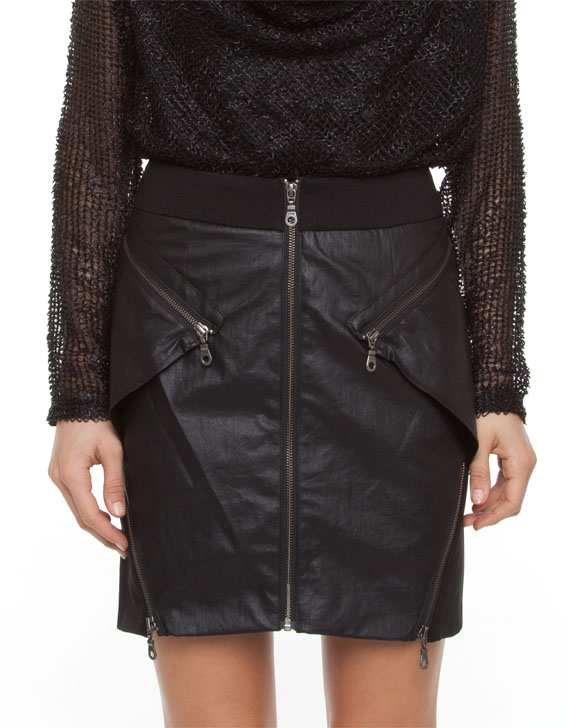 Seduce Black Out Skirt