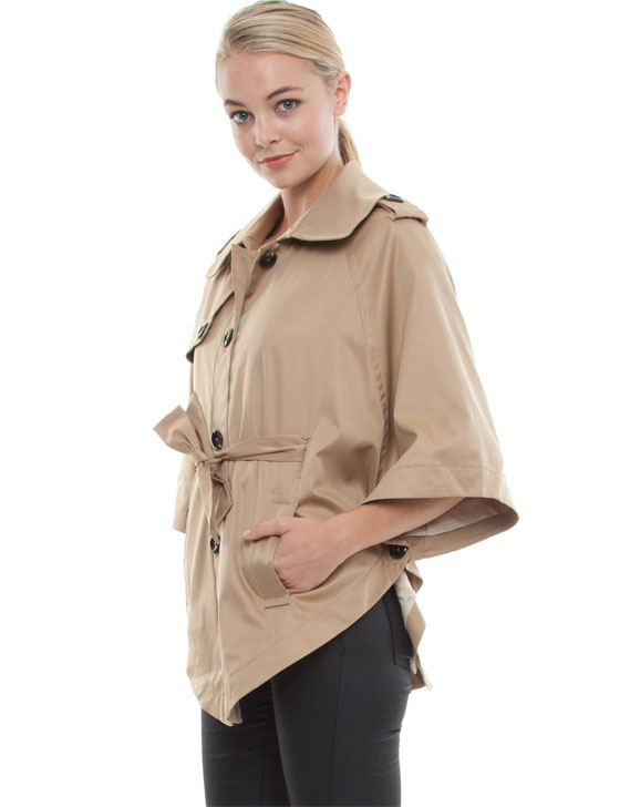 Ben Sherman Trench Cape