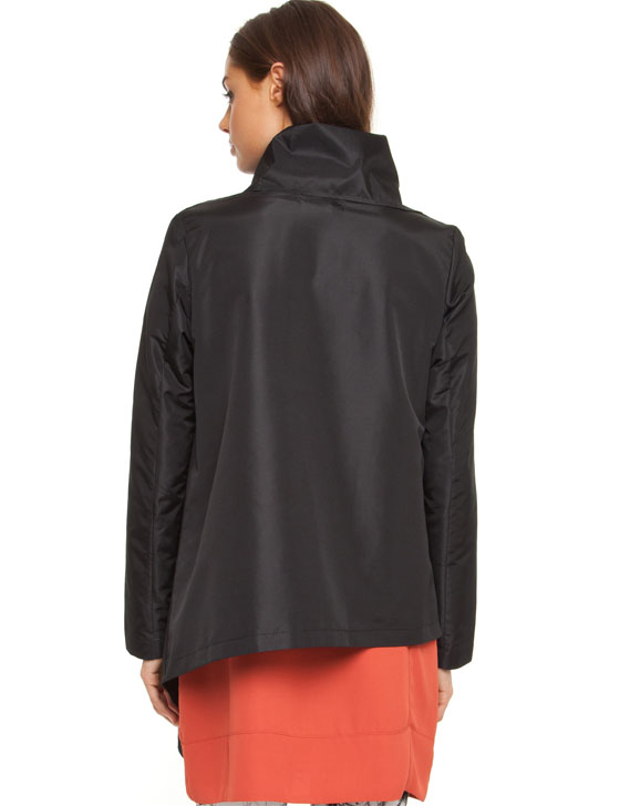 Leonard St Asymmetrical Raincoat