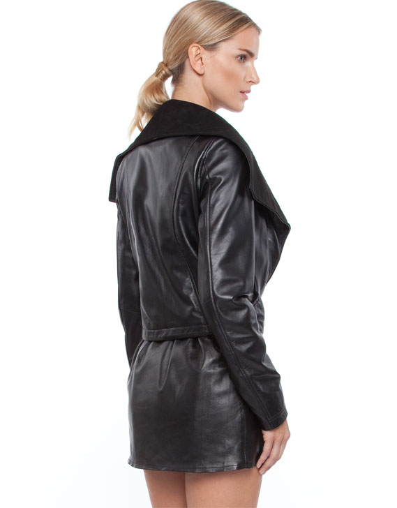 Jennifer Kate Statement Leather Jacket