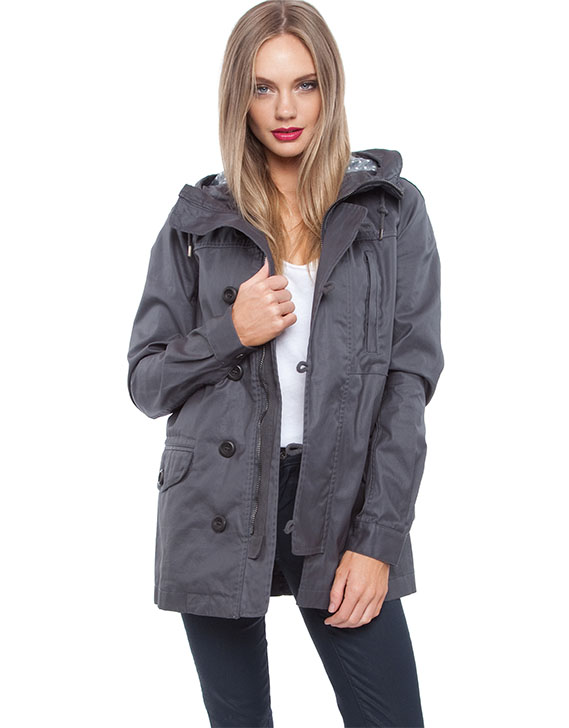 Weathered Stella Anorak Parka Jacket