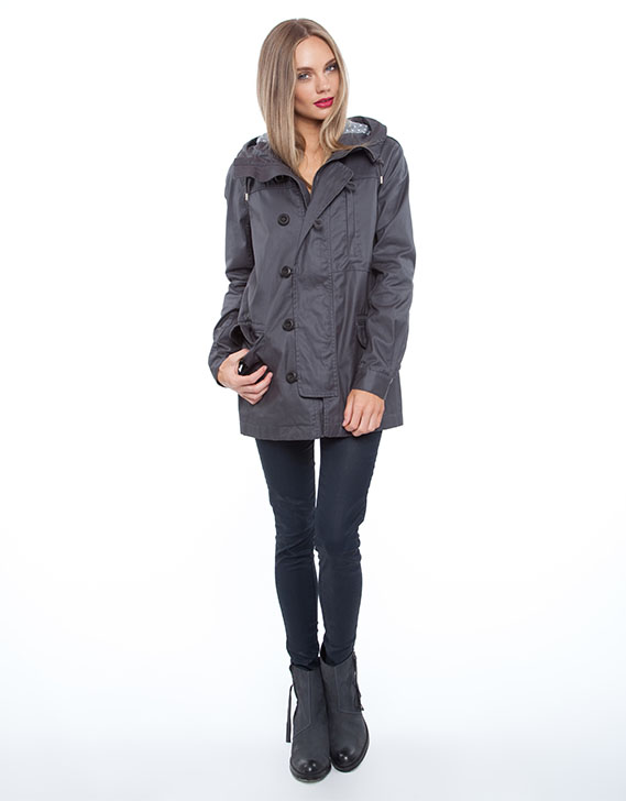 Weathered Stella Anorak Parka Jacket