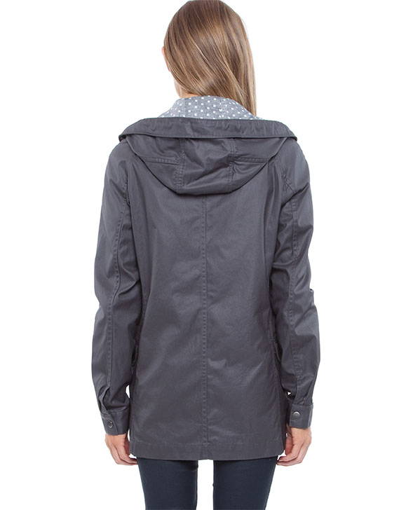 Weathered Stella Anorak Parka Jacket