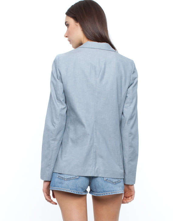 Esprit Cotton Linen Blazer