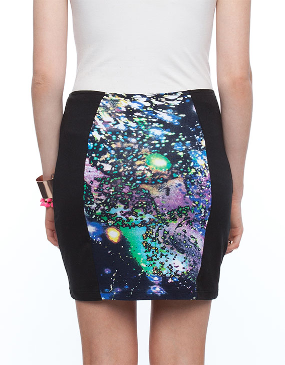 1&20 Blackbirds Orion Bodycon Skirt