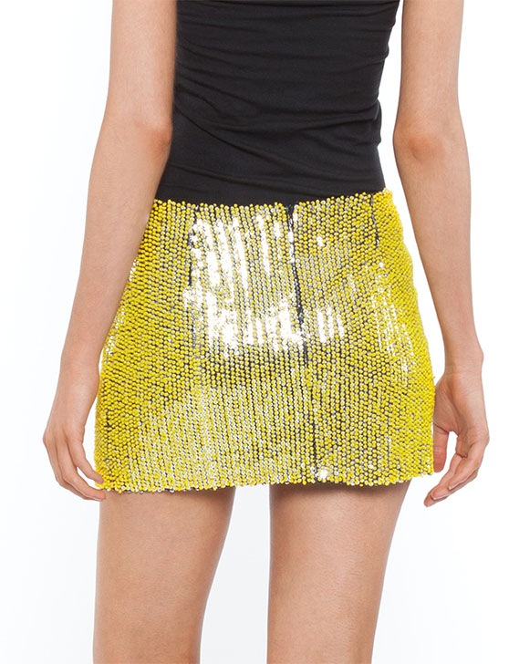 Bebe Sydney Wild Pistol Skirt