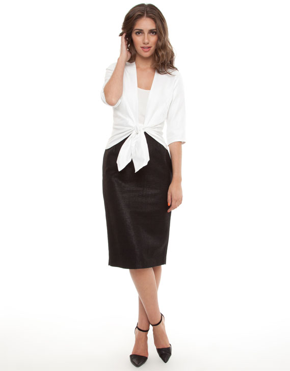 The Art Of War Pencil Skirt