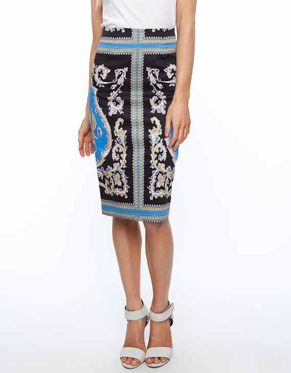 Shona Joy The Adorned Pencil Skirt