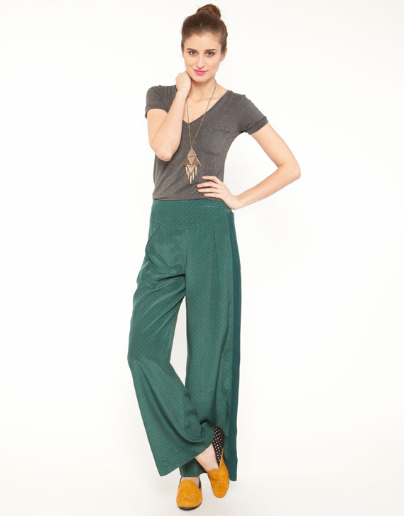 1&20 Blackbirds Palazzo Spot Pants