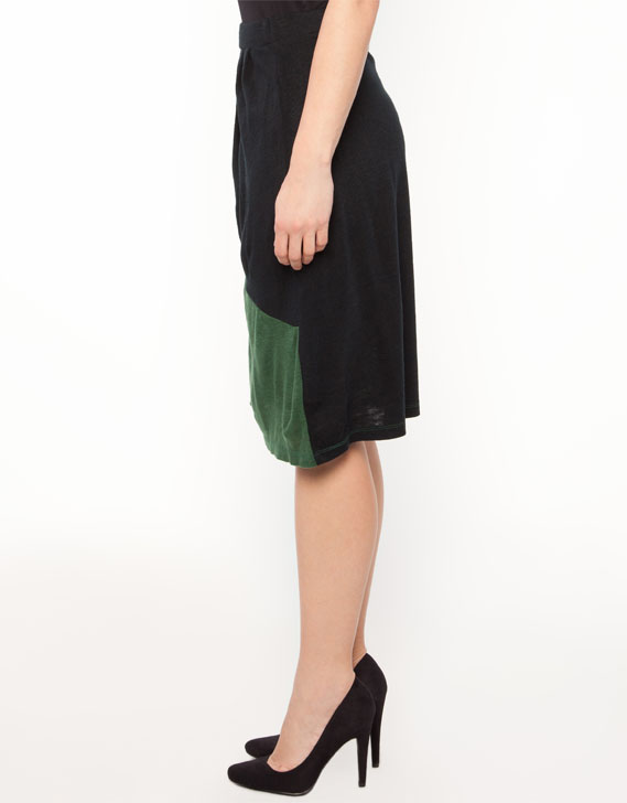 Mossee Colour Block Skirt