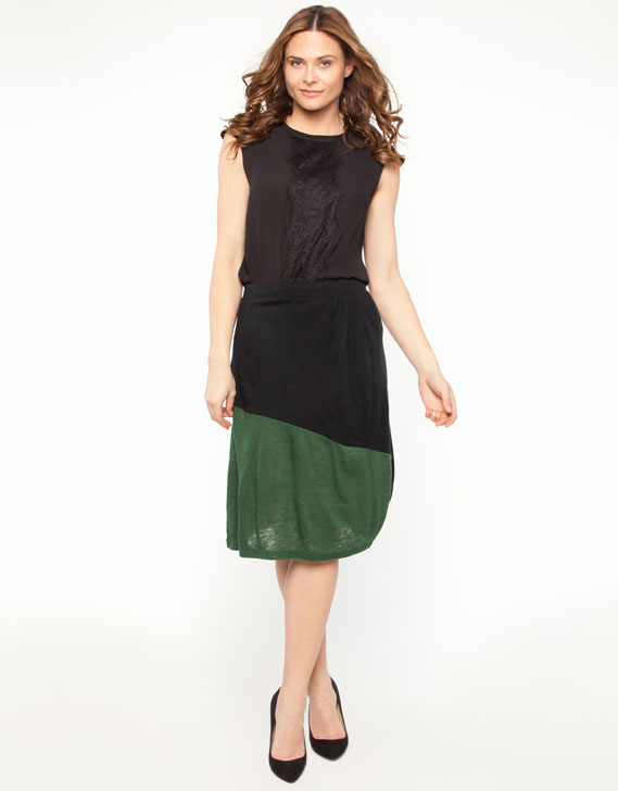 Mossee Colour Block Skirt