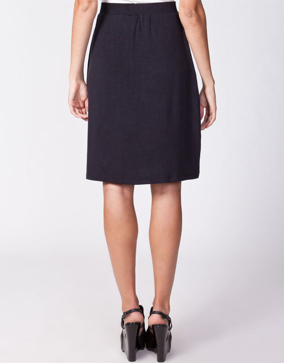 Mossee Double Knit Pencil Skirt