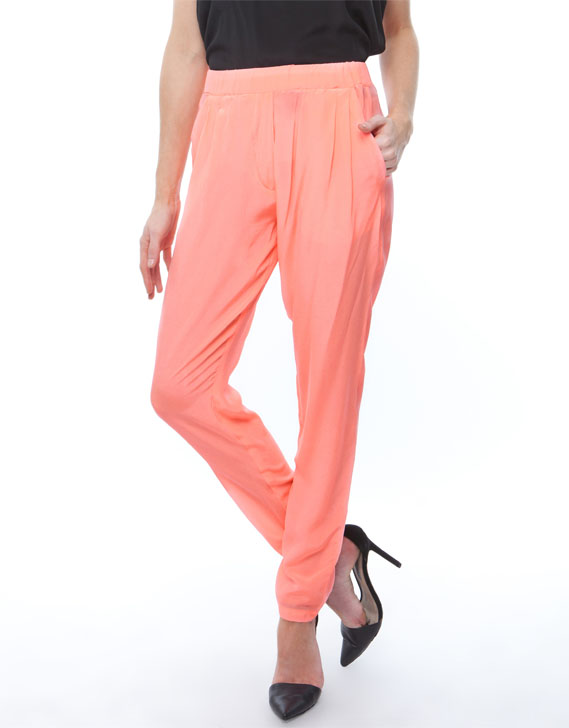 Maurie & Eve Luminous Pants in Neon Watermelon