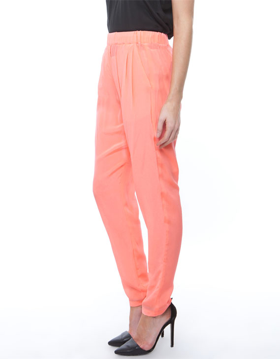 Maurie & Eve Luminous Pants in Neon Watermelon