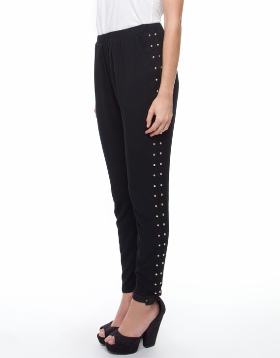 Shilla Expectations Metal Detail Long Pants