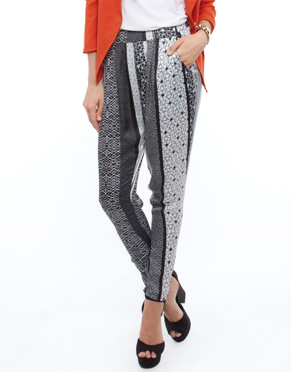 Shilla Brigade Print Harem Pants