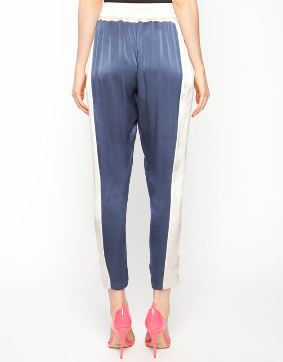 Shakuhachi Sports Luxe Silk Panelled Track Pants