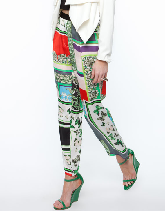 Cameo Scarf Pants