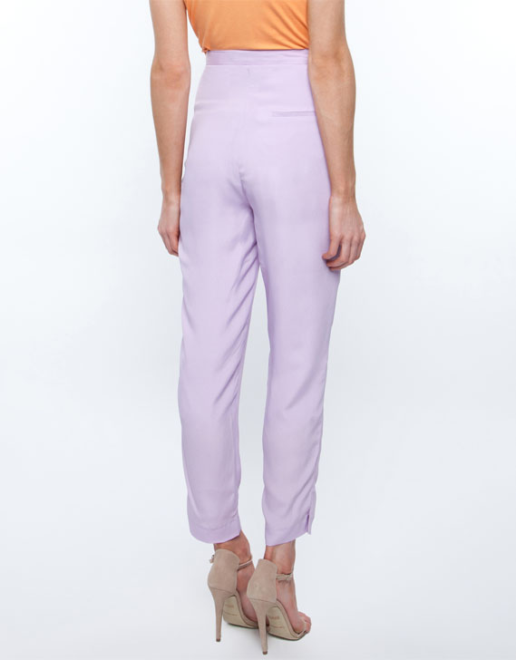 Whitney Eve Claude Tapered Pants Lavender