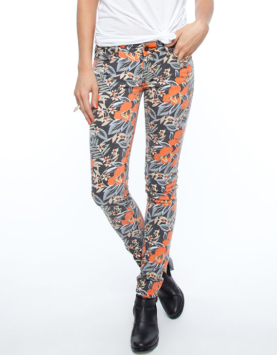 RES Denim Trashqueen Skinny Firebird Flora