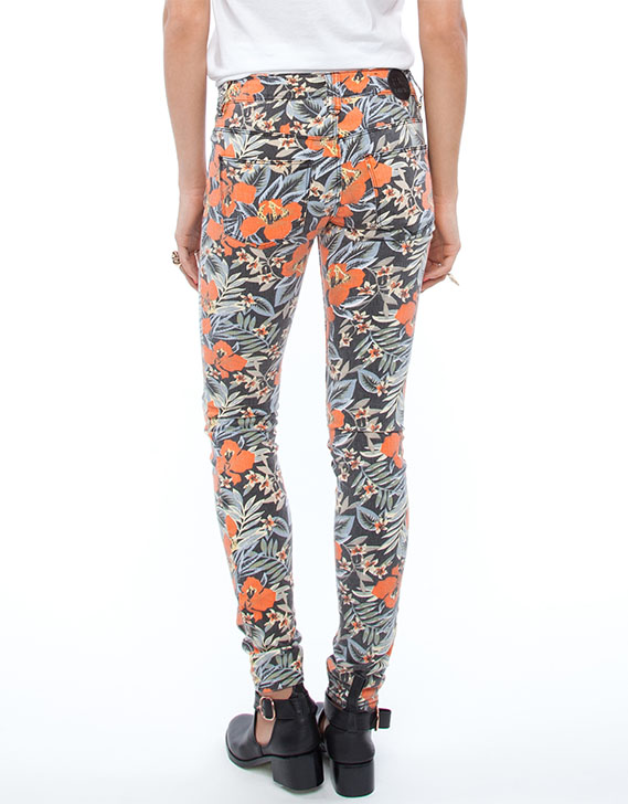 RES Denim Trashqueen Skinny Firebird Flora