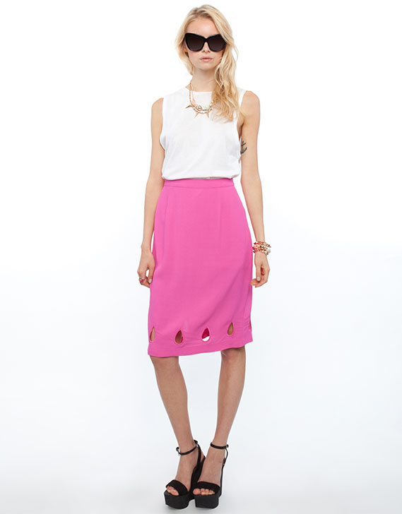 Something Else Tear Drop Skirt